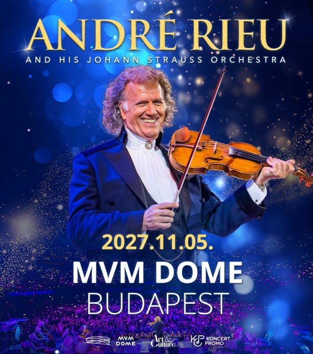 André Rieu 2027-ben újra Budapesten koncertezik - Jegyinfók itt!