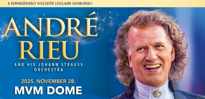 André Rieu koncert a MVM Domeban 2025-ben - Jegyvásárlás itt!