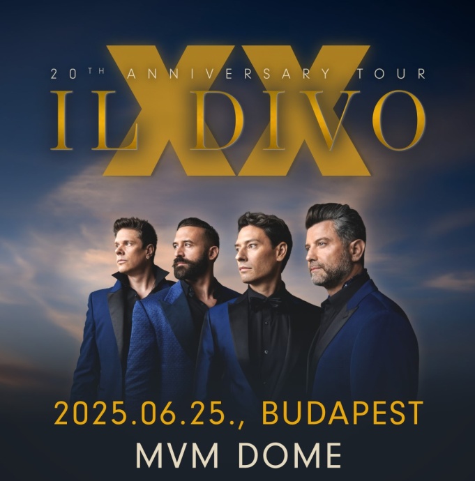 Il Divo koncert Budapesten a MVM Domeban!