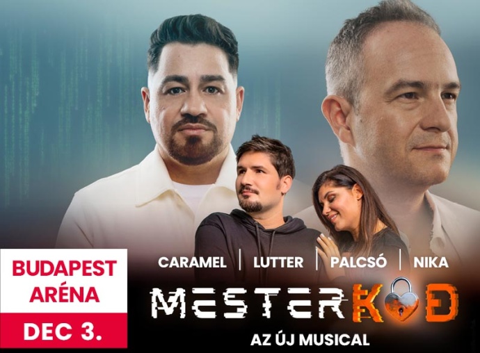 Mesterkód musical az Arénában! Jegyek a Caramel dalokból írt előadásra!