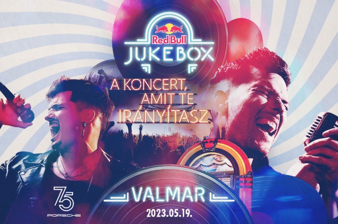 RED BULL JUKEBOX koncert 2023 - Jegyek a VALMAR koncertre!